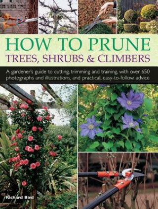 Kniha How to Prune Trees, Shrubs & Climbers Richard Bird