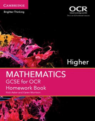 Книга GCSE Mathematics for OCR Higher Homework Book Nick Asker