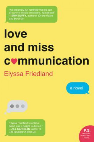 Książka Love and Miss Communication Elyssa Friedland