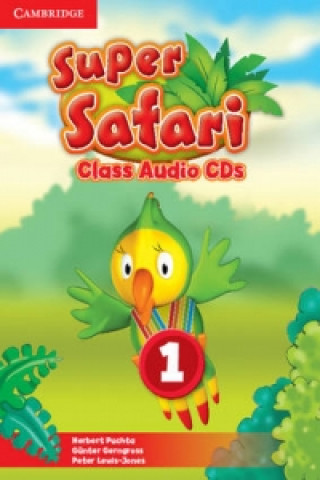 Audio Super Safari Level 1 Class Audio CDs (2) Herbert Puchta
