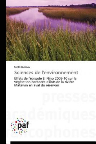 Książka Sciences de l'Environnement Dubeau-S