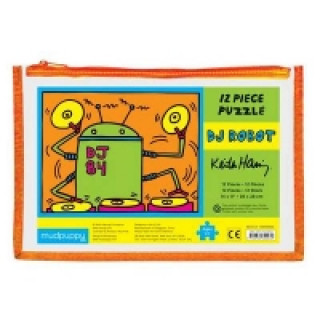 Könyv Keith Haring DJ Robot Pouch Puzzle 