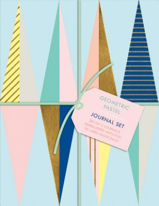 Könyv Geometric Pastel Petite Journal Set 