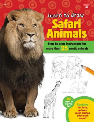 Libro Safari Animals (Learn to Draw) Robbin Cuddy