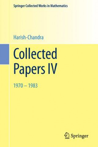 Könyv Collected Papers IV Harish-Chandra