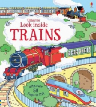 Книга Look Inside Trains Alex Frith