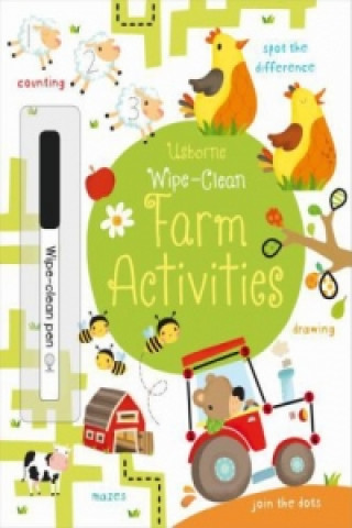 Könyv Wipe-Clean Farm Activities Kirsteen Robson