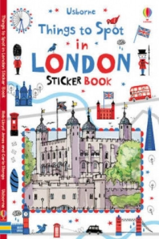 Kniha Things to spot in London Sticker Book 