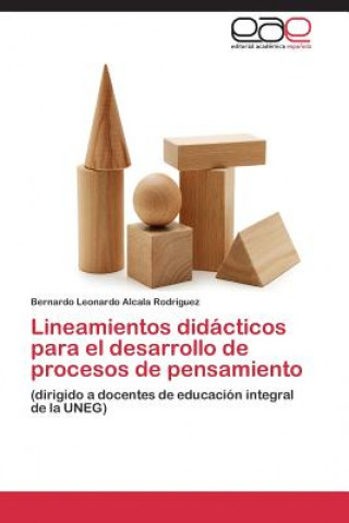 Kniha Lineamientos didacticos para el desarrollo de procesos de pensamiento Alcala Rodriguez Bernardo Leonardo