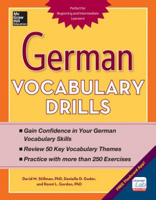 Könyv German Vocabulary Drills David Stillman