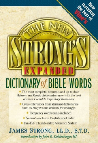 Book New Strong's Expanded Dictionary of Bible Words James Strong