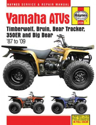 Książka Yamaha Timberwolf, Bruin, Bear Tracker, 350ER & Big Bear (87 -09) Anon