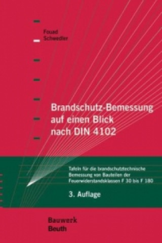 Kniha Brandschutz-Bemessung auf einen Blick nach Eurocodes und DIN 4102 Nabil A. Fouad