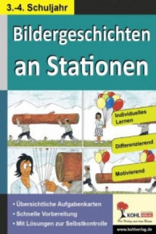 Book Bildergeschichten an Stationen, 3.-4. Schuljahr Horst Hartmann