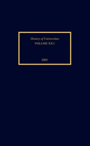 Carte History of Universities Mordechai Feingold