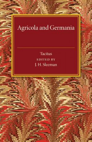 Livre De Vita Iulii Agricolae, de Origine et Moribus Germanorum Cornelius Tacitus