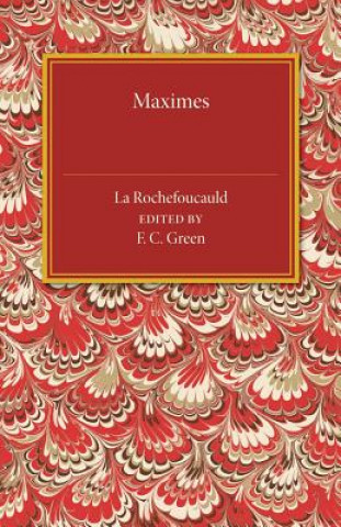 Kniha Maximes Francois de la Rochefoucauld