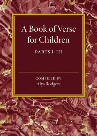 Kniha Book of Verse for Children Alys Rodgers