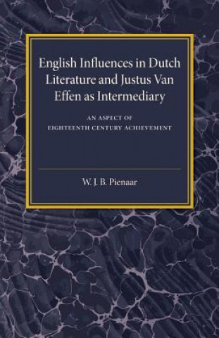 Carte English Influences in Dutch Literature and Justus Van Effen as Intermediary W. J. B. Pienaar