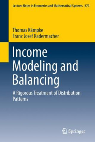 Kniha Income Modeling and Balancing Thomas Kämpke