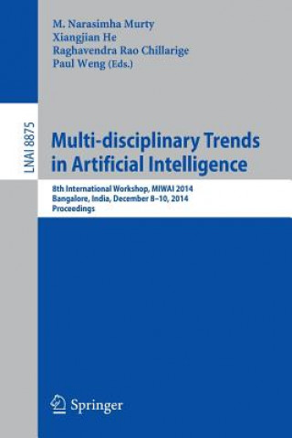 Kniha Multi-disciplinary Trends in Artificial Intelligence Raghavendra Rao Chillarige