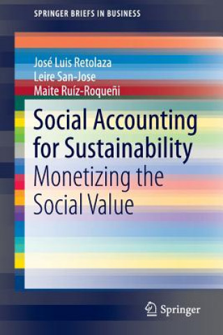 Könyv Social Accounting for Sustainability Jose Luis Retolaza