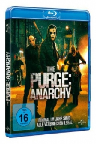 Видео The Purge - Anarchy, 1 Blu-ray Frank Grillo