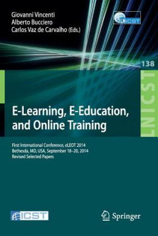Kniha E-Learning, E-Education, and Online Training Giovanni Vincenti