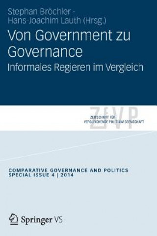 Buch Von Government Zu Governance Stephan Bröchler