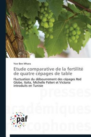 Книга Etude Comparative de la Fertilite de Quatre Cepages de Table Mhara-Y