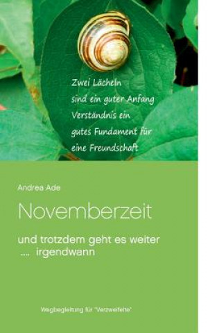 Kniha Novemberzeit Andrea Ade