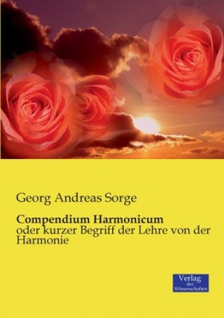 Carte Compendium Harmonicum Georg Andreas Sorge