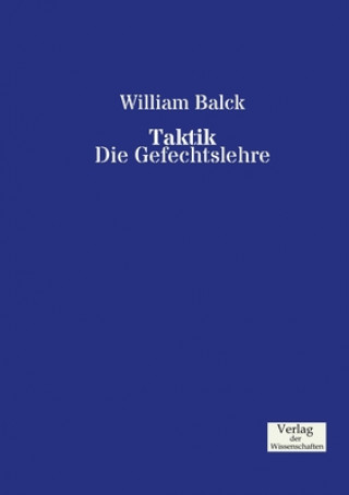 Könyv Taktik William Balck