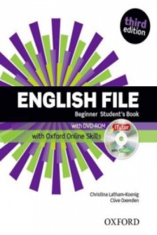 Kniha English File: Beginner: Student's Book & iTutor & Online Skills Latham-Koenig Christina; Oxenden Clive; Selingson Paul