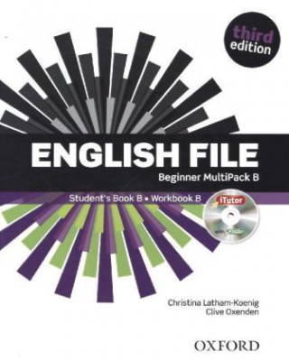Kniha English File: Beginner: MultiPACK B Clive Oxenden