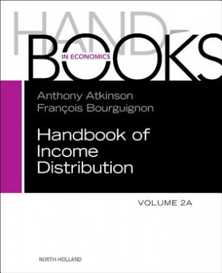 Knjiga Handbook of Income Distribution, Vol 2A Anthony Atkinson