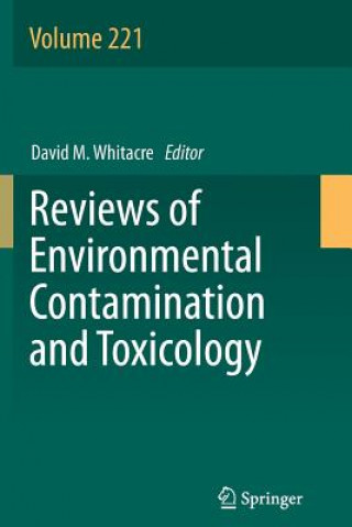 Kniha Reviews of Environmental Contamination and Toxicology Volume 221 David M. Whitacre