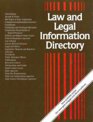 Книга Law & Legal Information Directory Gale