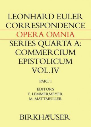 Kniha Correspondence of Leonhard Euler with Christian Goldbach Leonhard Euler