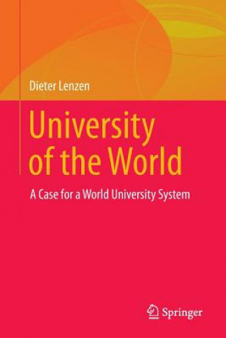 Kniha University of the World Dieter Lenzen