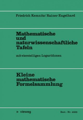 Carte Mathematische Und Naturwissenschaftliche Tafeln Friedrich Kemnitz
