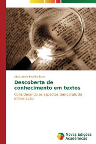 Livre Descoberta de conhecimento em textos Bovo Alessandro Botelho