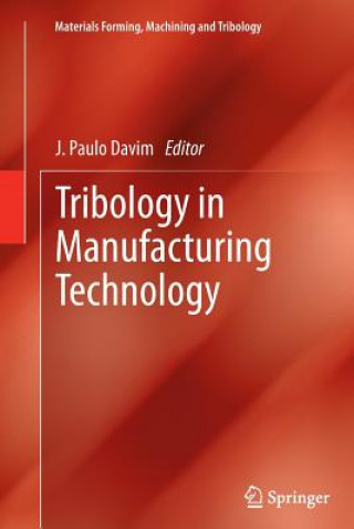 Könyv Tribology in Manufacturing Technology J. Paulo Davim