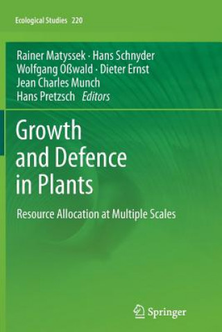 Könyv Growth and Defence in Plants Dieter Ernst