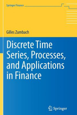 Kniha Discrete Time Series, Processes, and Applications in Finance Gilles Zumbach