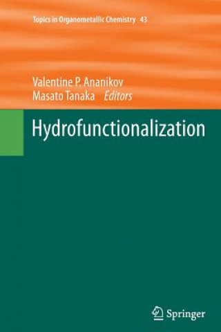 Книга Hydrofunctionalization Valentine P. Ananikov