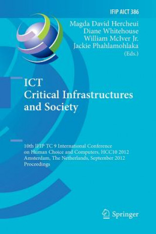 Kniha ICT Critical Infrastructures and Society Magda David Hercheui
