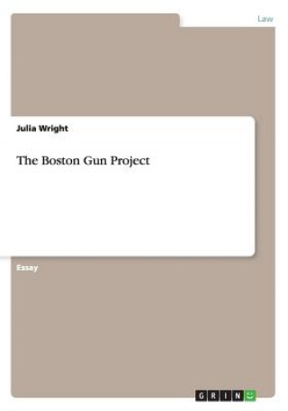 Libro Boston Gun Project Julia Wright