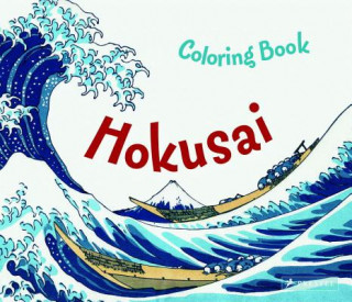 Knjiga Coloring Book Hokusai Marie Krause