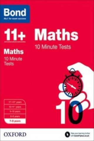 Livre Bond 11+: Maths: 10 Minute Tests Sarah Lindsay